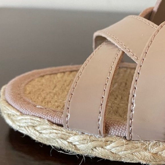 Lauren Ralph Lauren Chrissy Patent Leather Espadrilles Wedge Size 5B - Picture 11 of 15